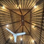 Traditional balinese roof at one of the bedrooms