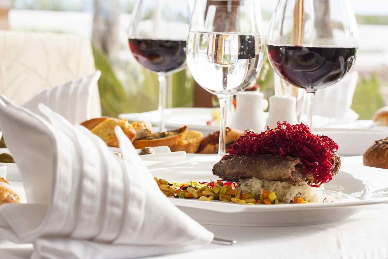 Romantic dining in seminyak