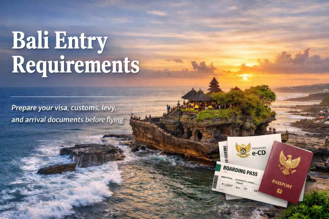 Bali entry requirements