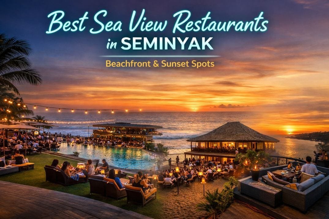 Best sea view restaurants in seminyak